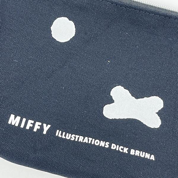 ミッフィー 帆布ポーチ(M) miffy 商品画像2：キャラグッズPERFECT WORLD TOKYO