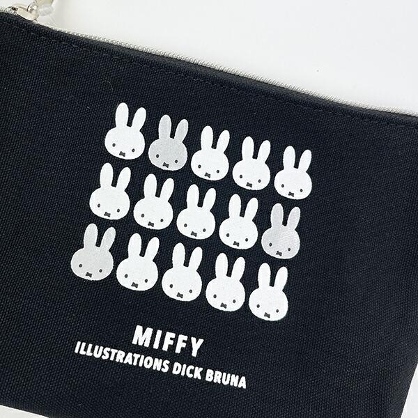 ミッフィー 帆布ポーチ(M) miffy 商品画像2：キャラグッズPERFECT WORLD TOKYO