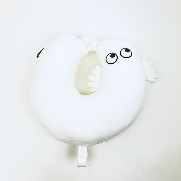 ムーミン ニョロニョロ 2in1枕 (ネックピロー＆クッション) 商品画像3：キャラグッズPERFECT WORLD TOKYO