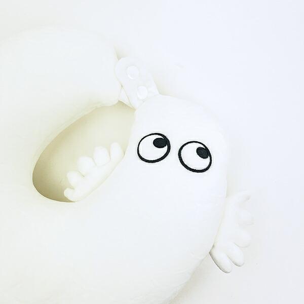 ムーミン ニョロニョロ 2in1枕 (ネックピロー＆クッション) 商品画像5：キャラグッズPERFECT WORLD TOKYO