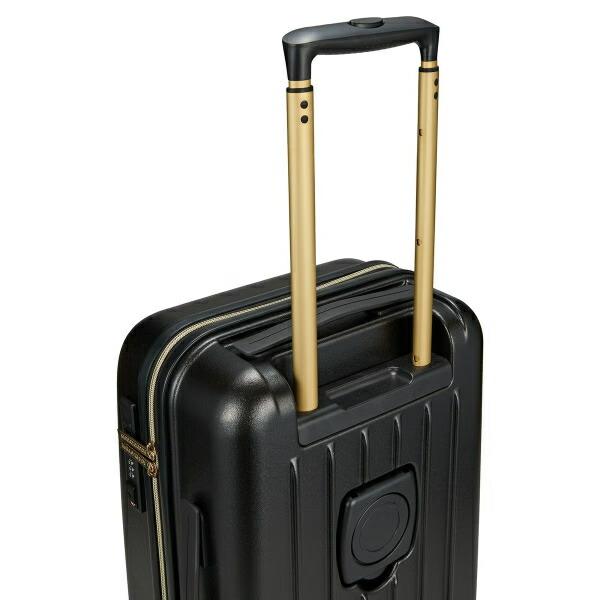 サンリオ ハローキティ × モンチッチ ジッパータイプ スーツケース(30L) ブラック キャリーバッグ 商品画像15：キャラグッズPERFECT WORLD TOKYO