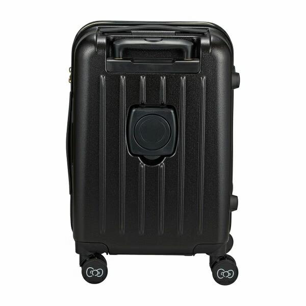 サンリオ ハローキティ × モンチッチ ジッパータイプ スーツケース(30L) ブラック キャリーバッグ 商品画像7：キャラグッズPERFECT WORLD TOKYO
