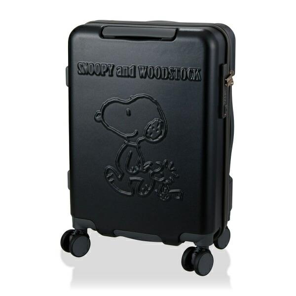 スヌーピー ウッドストック ジッパータイプ スーツケース 32L (ブラック) キャリーケース SNOOPY 商品画像4：キャラグッズPERFECT WORLD TOKYO