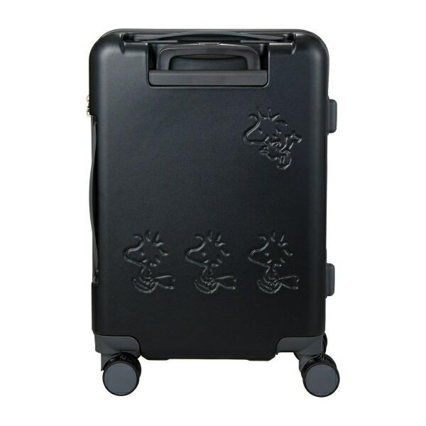 スヌーピー ウッドストック ジッパータイプ スーツケース 32L (ブラック) キャリーケース SNOOPY 商品画像7：キャラグッズPERFECT WORLD TOKYO