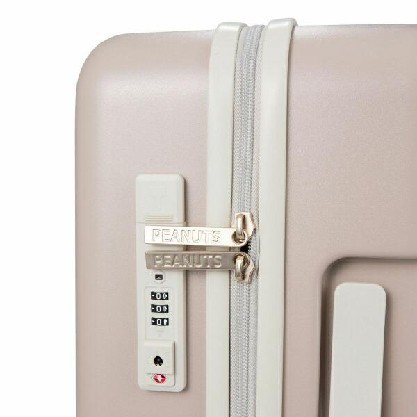 スヌーピー ジョー・クール ジッパータイプ スーツケース 32L (グレージュ) キャリーケース SNOOPY 商品画像10：キャラグッズPERFECT WORLD TOKYO