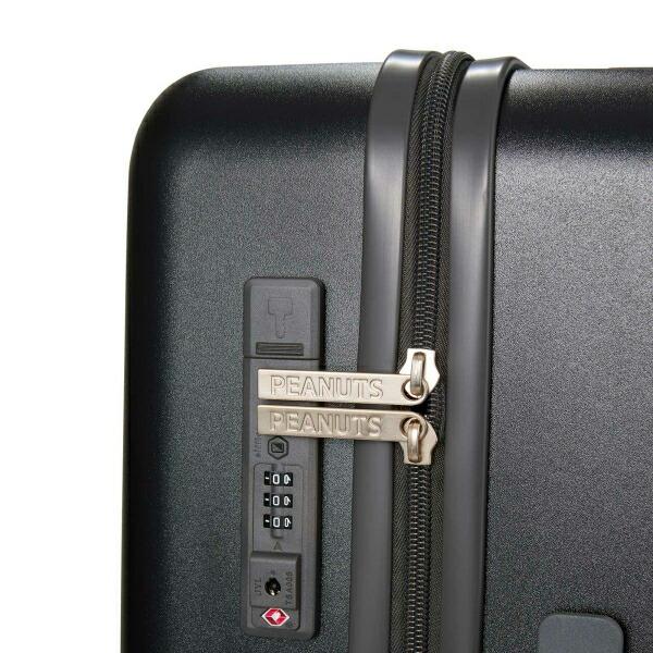スヌーピー ウッドストック ジッパータイプ スーツケース 50L (ブラック) キャリーケース SNOOPY 商品画像12：キャラグッズPERFECT WORLD TOKYO