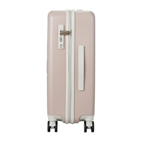 スヌーピー ジョー・クール ジッパータイプ スーツケース 50L (グレージュ) キャリーケース SNOOPY 商品画像4：キャラグッズPERFECT WORLD TOKYO