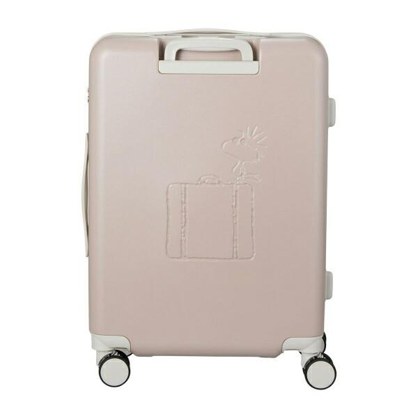 スヌーピー ジョー・クール ジッパータイプ スーツケース 50L (グレージュ) キャリーケース SNOOPY 商品画像5：キャラグッズPERFECT WORLD TOKYO