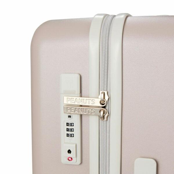 スヌーピー ジョー・クール ジッパータイプ スーツケース 50L (グレージュ) キャリーケース SNOOPY 商品画像10：キャラグッズPERFECT WORLD TOKYO