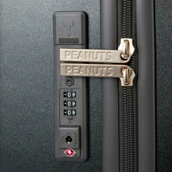スヌーピー ウッドストック ジッパータイプ スーツケース 82L (ブラック) キャリーケース SNOOPY 商品画像12：キャラグッズPERFECT WORLD TOKYO