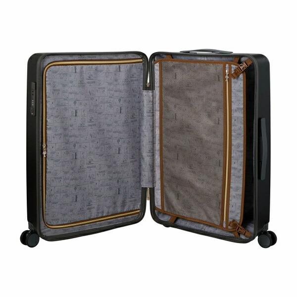 スヌーピー ウッドストック ジッパータイプ スーツケース 82L (ブラック) キャリーケース SNOOPY 商品画像13：キャラグッズPERFECT WORLD TOKYO