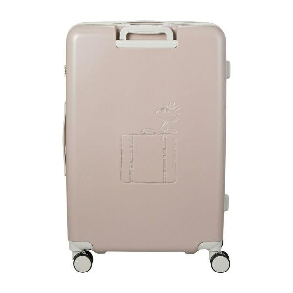 スヌーピー ジョー・クール ジッパータイプ スーツケース 82L (グレージュ) キャリーケース SNOOPY 商品画像5：キャラグッズPERFECT WORLD TOKYO