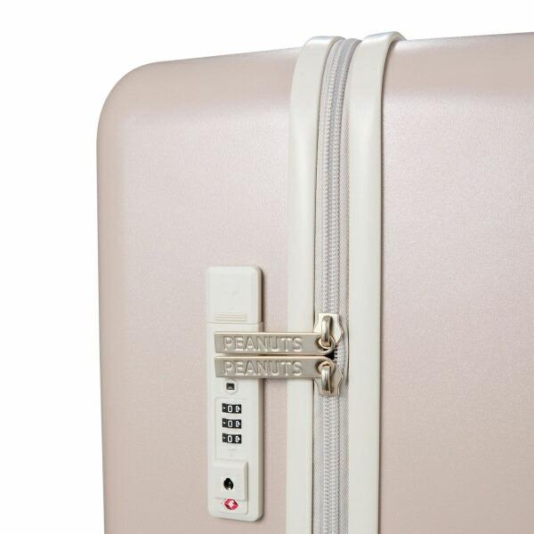 スヌーピー ジョー・クール ジッパータイプ スーツケース 82L (グレージュ) キャリーケース SNOOPY 商品画像10：キャラグッズPERFECT WORLD TOKYO