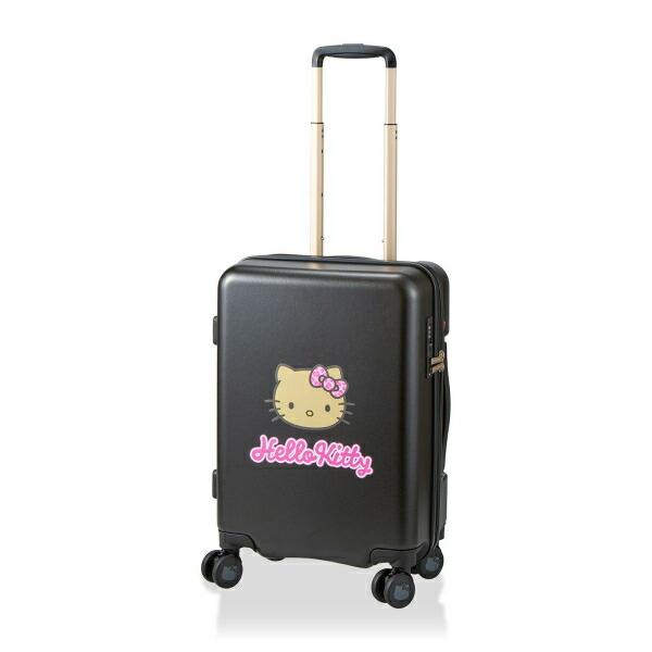 サンリオ 日焼け ハローキティ スーツケース 33L (ブラック) キャリーケース Sanrio 商品画像2：キャラグッズPERFECT WORLD TOKYO