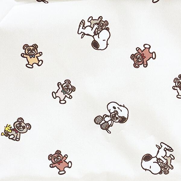 スヌーピー &ベア 折りたたみボストンバッグ(L) ベージュ トラベル SNOOPY 商品画像3：キャラグッズPERFECT WORLD TOKYO