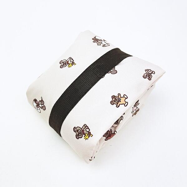 スヌーピー &ベア 保冷＆保温エコバッグ(M) ベージュ SNOOPY 商品画像6：キャラグッズPERFECT WORLD TOKYO