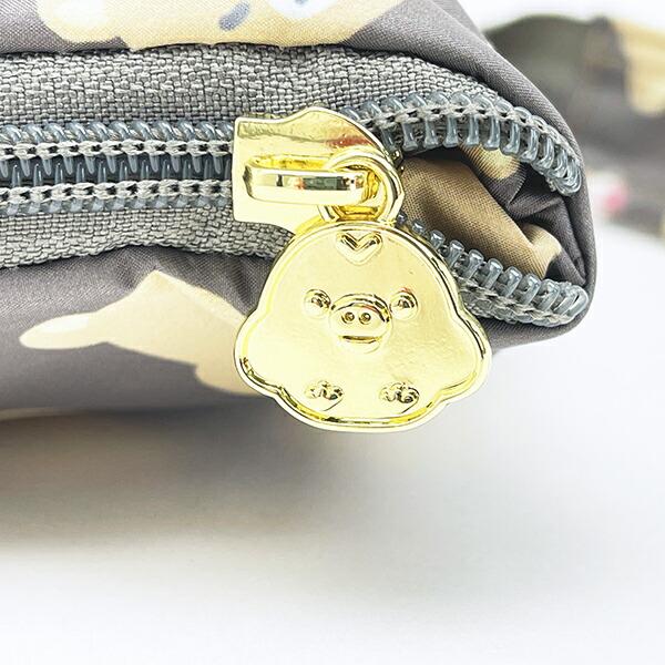 リラックマ 折りたたみボストンバッグ(M) ブラウン 商品画像7：キャラグッズPERFECT WORLD TOKYO