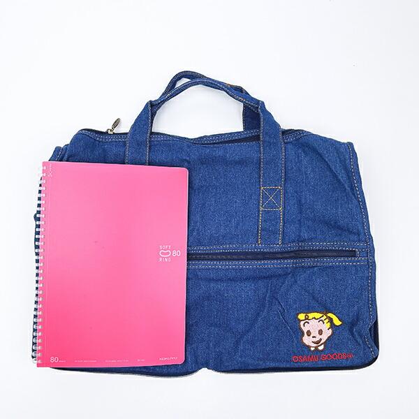 オサムグッズ ジル 折りたたみボストンバッグ(L) デニム トラベル OSAMUGOODS 商品画像7：キャラグッズPERFECT WORLD TOKYO