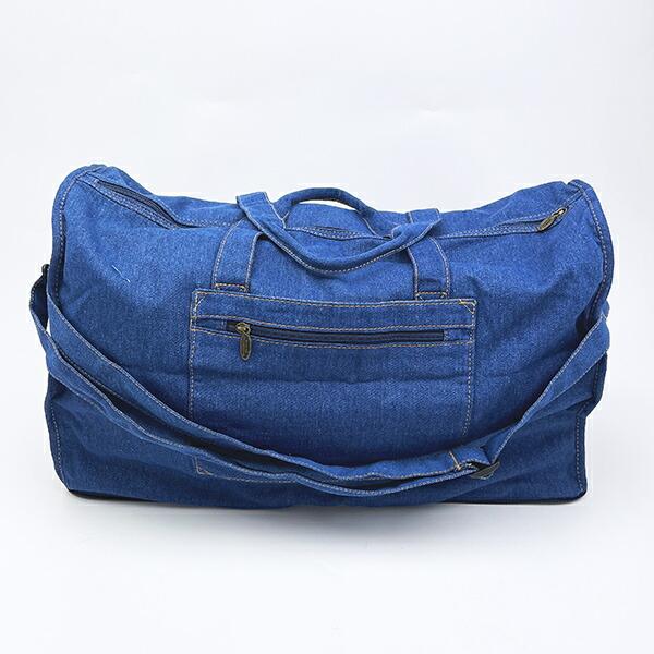 オサムグッズ キャットとドッグ 折りたたみボストンバッグ(L) デニム トラベル OSAMUGOODS 商品画像4：キャラグッズPERFECT WORLD TOKYO