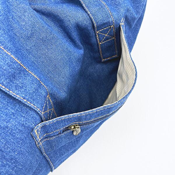 オサムグッズ キャットとドッグ 折りたたみボストンバッグ(L) デニム トラベル OSAMUGOODS 商品画像5：キャラグッズPERFECT WORLD TOKYO