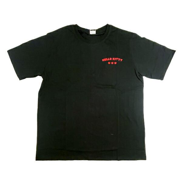 サンリオ ハローキティ 圧縮Tシャツ ブラック アパレル Sanrio 商品画像2：キャラグッズPERFECT WORLD TOKYO