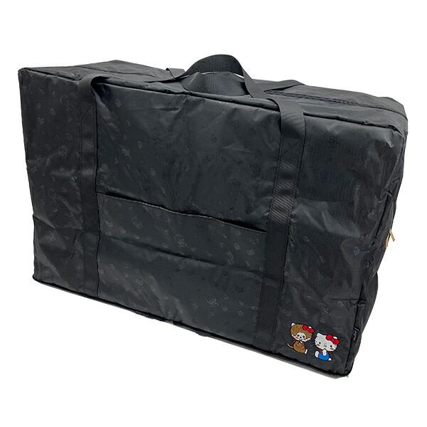 サンリオ ハローキティ × モンチッチ 折りたたみボストンバッグ(XL) 130L ト･･･