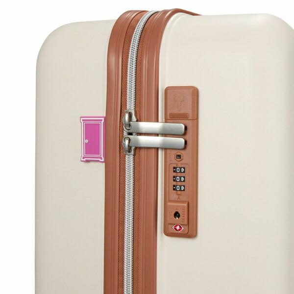 ドラえもん ジッパータイプ スーツケース 33L キャリーケース ベージュ 商品画像12：キャラグッズPERFECT WORLD TOKYO