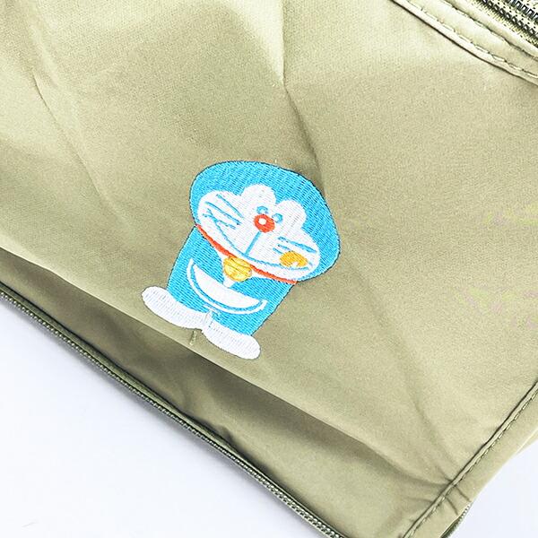 ドラえもん 折りたたみボストンバッグ (L) グリーン 商品画像3：キャラグッズPERFECT WORLD TOKYO