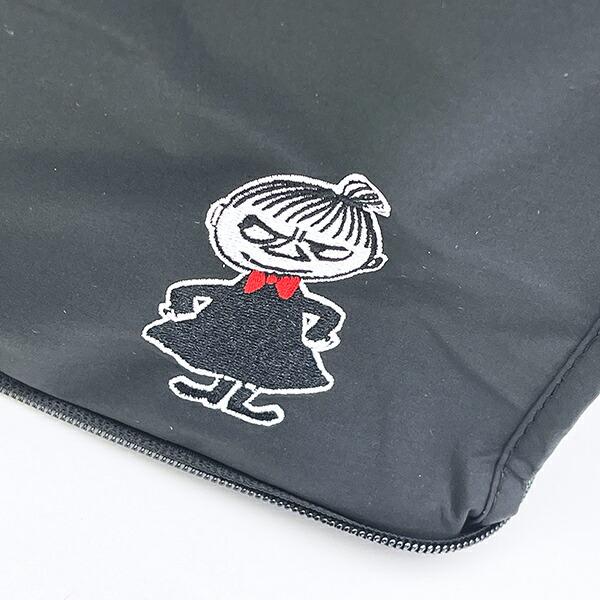 ムーミン リトルミイ 折りたたみボストンバッグ(L) モノトーン MOOMIN 商品画像3：キャラグッズPERFECT WORLD TOKYO