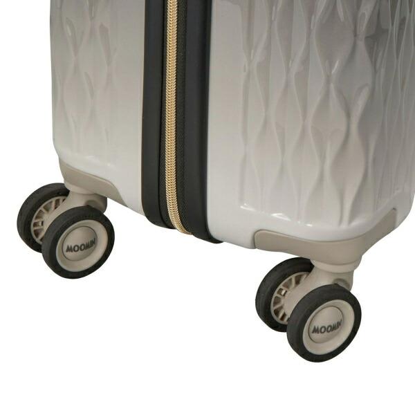 ムーミン リトルミィ ジッパータイプ スーツケース 32L キャリーケース モノトーン 商品画像11：キャラグッズPERFECT WORLD TOKYO