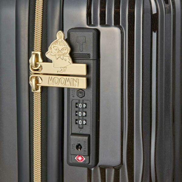 ムーミン リトルミィ ジッパータイプ スーツケース 32L キャリーケース モノトーン 商品画像14：キャラグッズPERFECT WORLD TOKYO