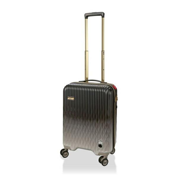 ムーミン リトルミィ ジッパータイプ スーツケース 32L キャリーケース モノトーン 商品画像3：キャラグッズPERFECT WORLD TOKYO