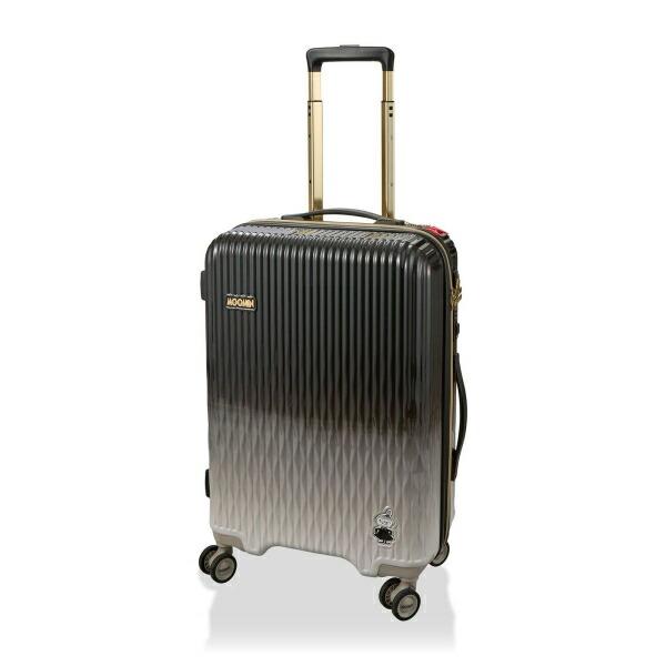 ムーミン リトルミィ ジッパータイプ スーツケース 46L キャリーケース モノトーン 商品画像2：キャラグッズPERFECT WORLD TOKYO