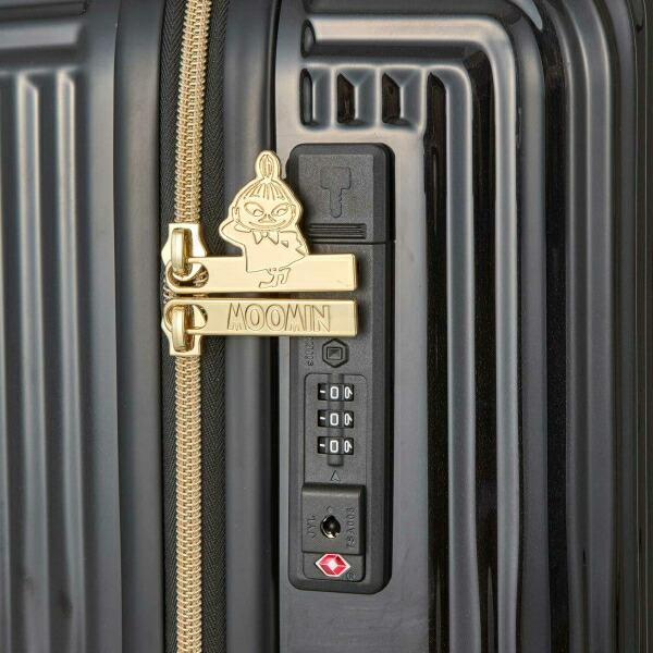 ムーミン リトルミィ ジッパータイプ スーツケース 46L キャリーケース モノトーン 商品画像14：キャラグッズPERFECT WORLD TOKYO
