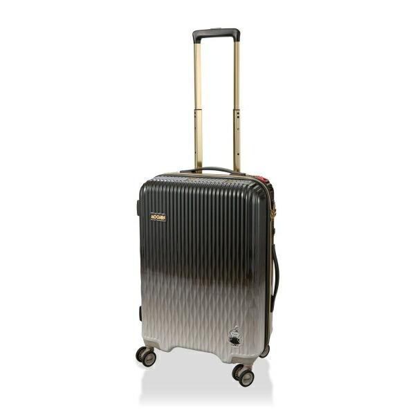 ムーミン リトルミィ ジッパータイプ スーツケース 46L キャリーケース モノトーン 商品画像3：キャラグッズPERFECT WORLD TOKYO