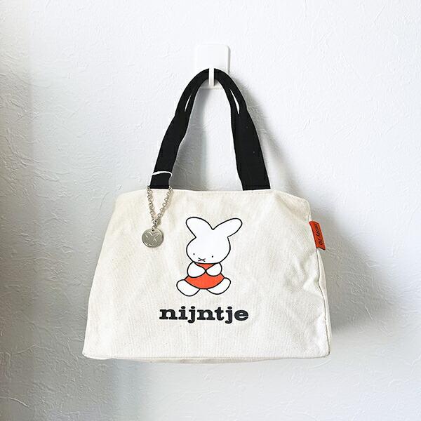 ミッフィー miffy 70th ナインチェ サイドボタンミニトートバッグ 商品画像7：キャラグッズPERFECT WORLD TOKYO