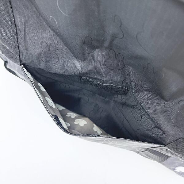 ミッフィー miffy 折りたたみボストンバッグ (L) ブラック トラベル 商品画像3：キャラグッズPERFECT WORLD TOKYO