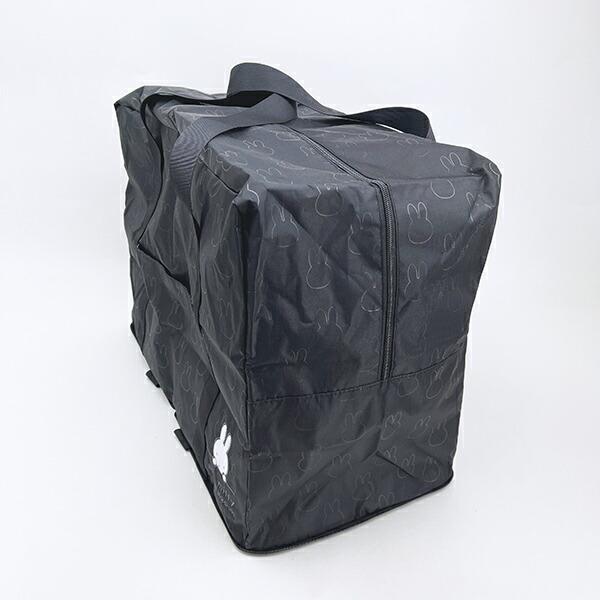 ミッフィー miffy 折りたたみボストンバッグ (L) ブラック トラベル 商品画像4：キャラグッズPERFECT WORLD TOKYO