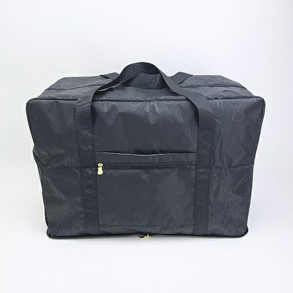 ミッフィー miffy 折りたたみボストンバッグ (L) ブラック トラベル 商品画像5：キャラグッズPERFECT WORLD TOKYO