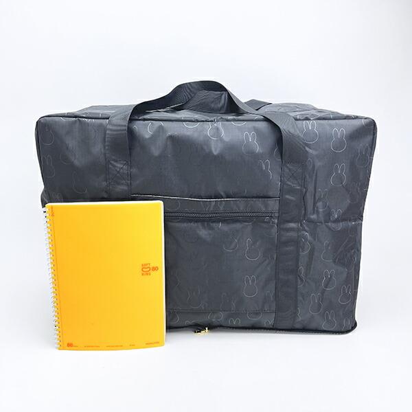 ミッフィー miffy 折りたたみボストンバッグ (L) ブラック トラベル 商品画像10：キャラグッズPERFECT WORLD TOKYO