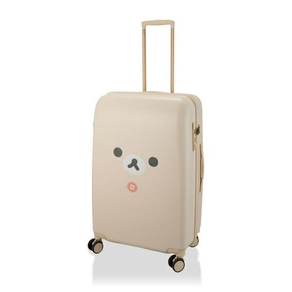 リラックマ コリラックマ ジッパータイプ スーツケース 81L キャリーケース ニューベーシック 商品画像3：キャラグッズPERFECT WORLD TOKYO