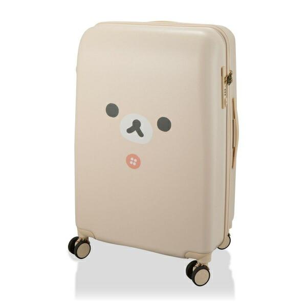 リラックマ コリラックマ ジッパータイプ スーツケース 81L キャリーケース ニューベーシック 商品画像4：キャラグッズPERFECT WORLD TOKYO