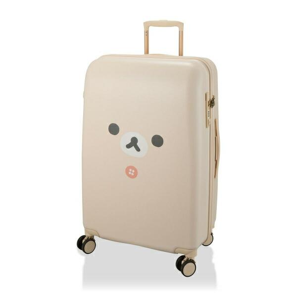 リラックマ コリラックマ ジッパータイプ スーツケース 81L キャリーケース ･･･
