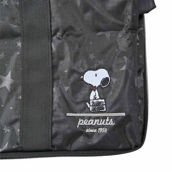 スヌーピー 大型折りたたみボストンバッグ トラベル SNOOPY 商品画像8：キャラグッズPERFECT WORLD TOKYO