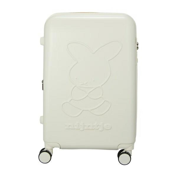 ミッフィー miffy 70th ナインチェ 容量拡張式 ジッパータイプ スーツケース(M) アイボリー キャリーケース 商品画像5：キャラグッズPERFECT WORLD TOKYO