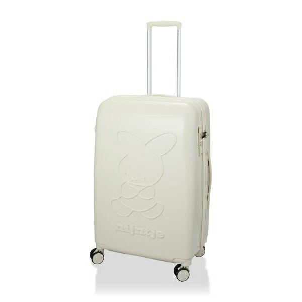 ミッフィー miffy 70th ナインチェ ジッパータイプ スーツケース(L) アイボリー キャリーケース 商品画像3：キャラグッズPERFECT WORLD TOKYO