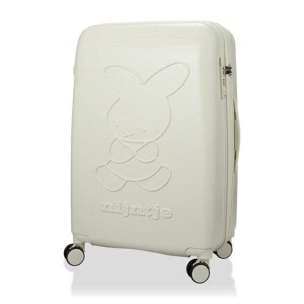 ミッフィー miffy 70th ナインチェ ジッパータイプ スーツケース(L) アイボリー キャリーケース 商品画像4：キャラグッズPERFECT WORLD TOKYO