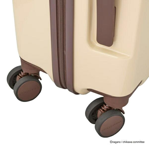 ちいかわ ジッパータイプ スーツケース  ( ベージュサークル)  Sサイズ 商品画像11：キャラグッズPERFECT WORLD TOKYO