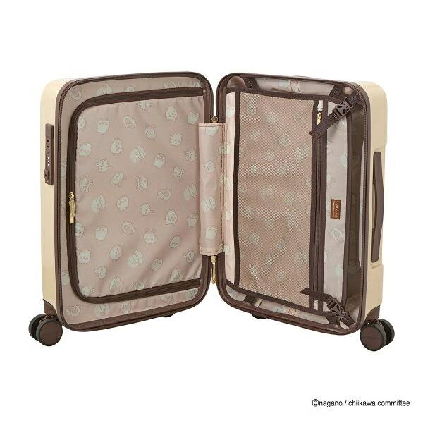 ちいかわ ジッパータイプ スーツケース  ( ベージュサークル)  Sサイズ 商品画像12：キャラグッズPERFECT WORLD TOKYO
