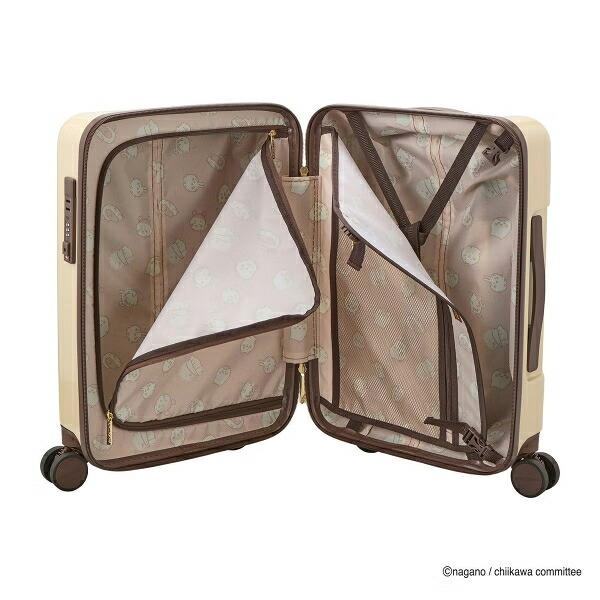 ちいかわ ジッパータイプ スーツケース  ( ベージュサークル)  Sサイズ 商品画像13：キャラグッズPERFECT WORLD TOKYO